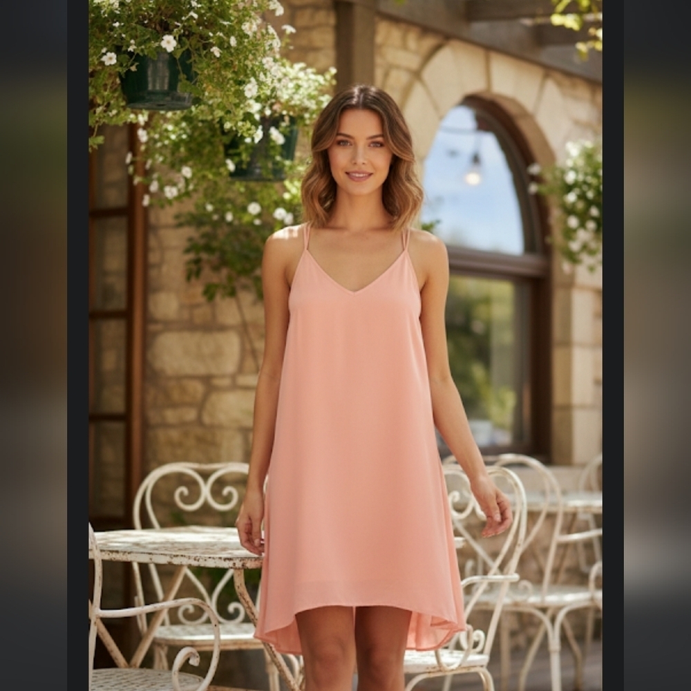 ❤️5/$25 Lush Soft Pink Strappy Top